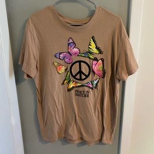 Aeropostale peace in nature graphic tee